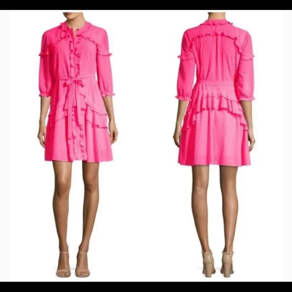 Saloni Tilly Ruffle Dress